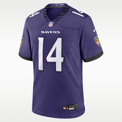 Lamar Jackson Baltimore Ravens Men's Nike NFL Game Jersey. Nike.com